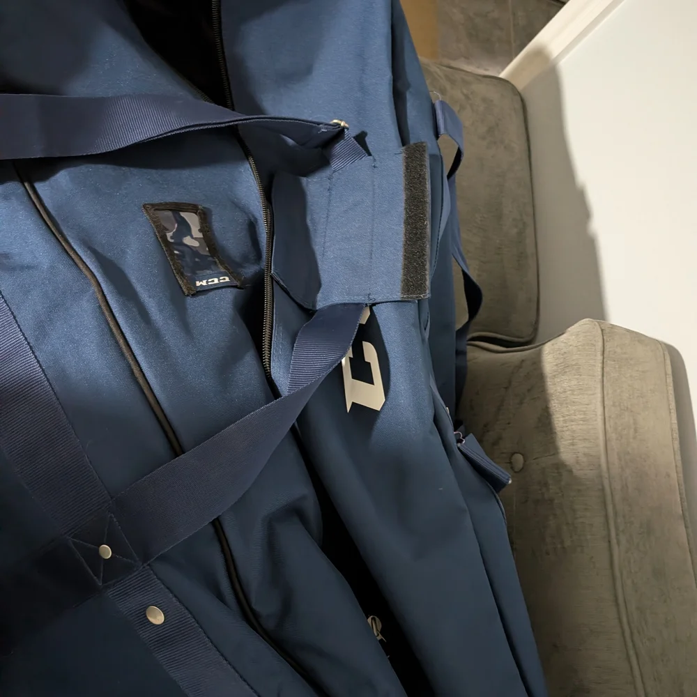 CCM Navy Hockey Duffle